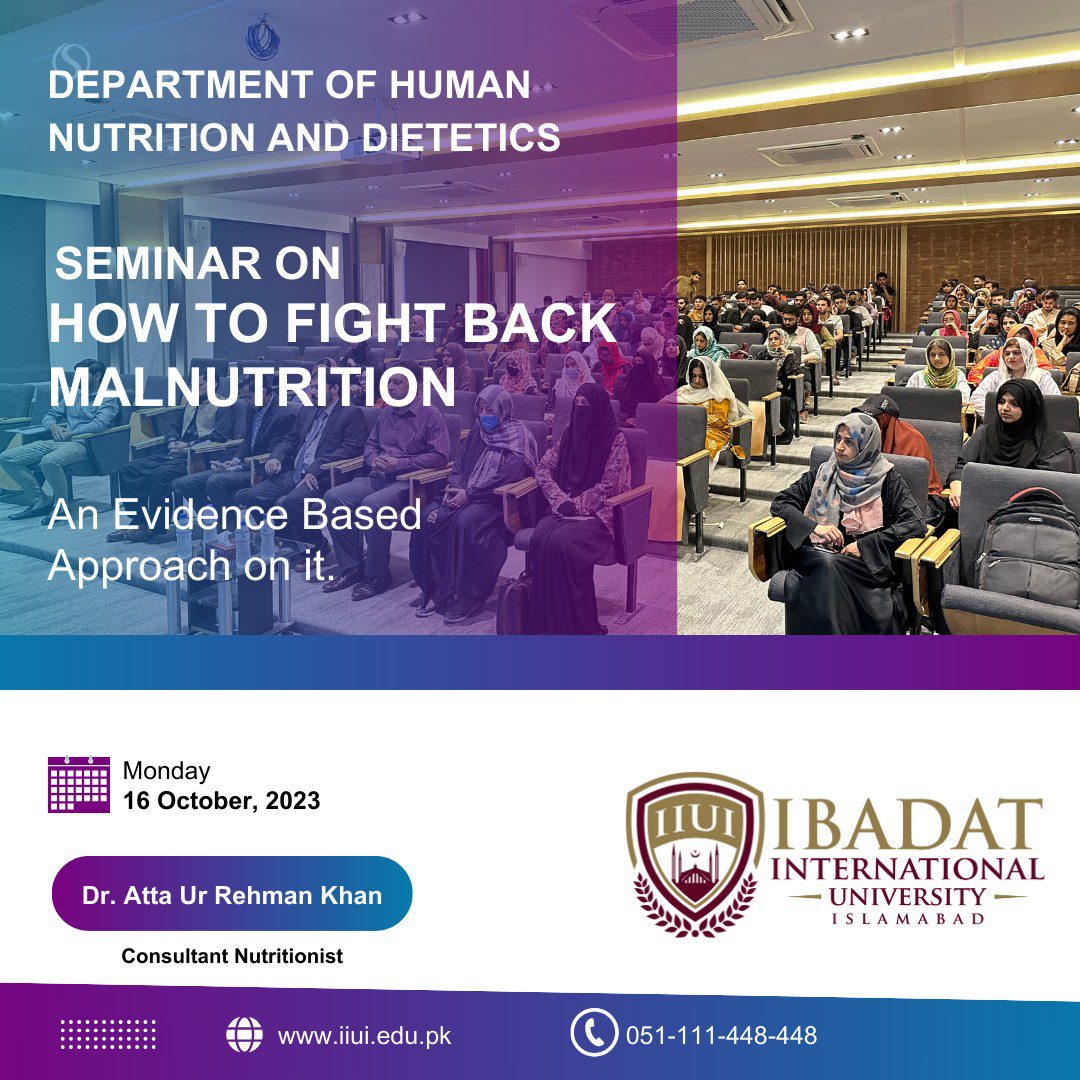 Seminar On How to Fight Back Malnutrition