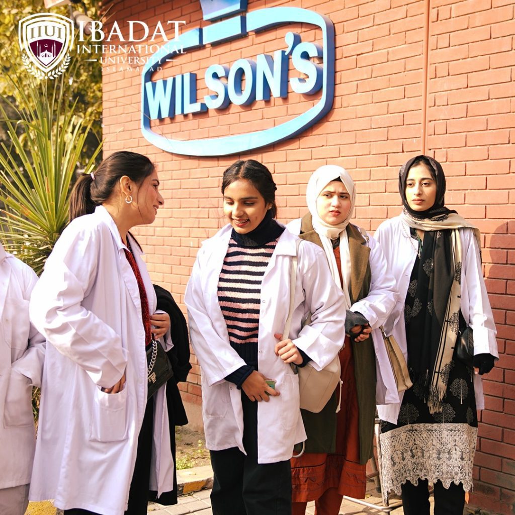 Pharmacy Students visit to Wilson's Pharmaceutical, Islamabad
