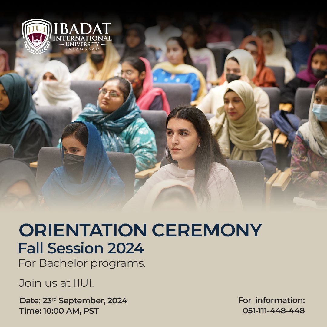 BS Orientation Program Fall-2024