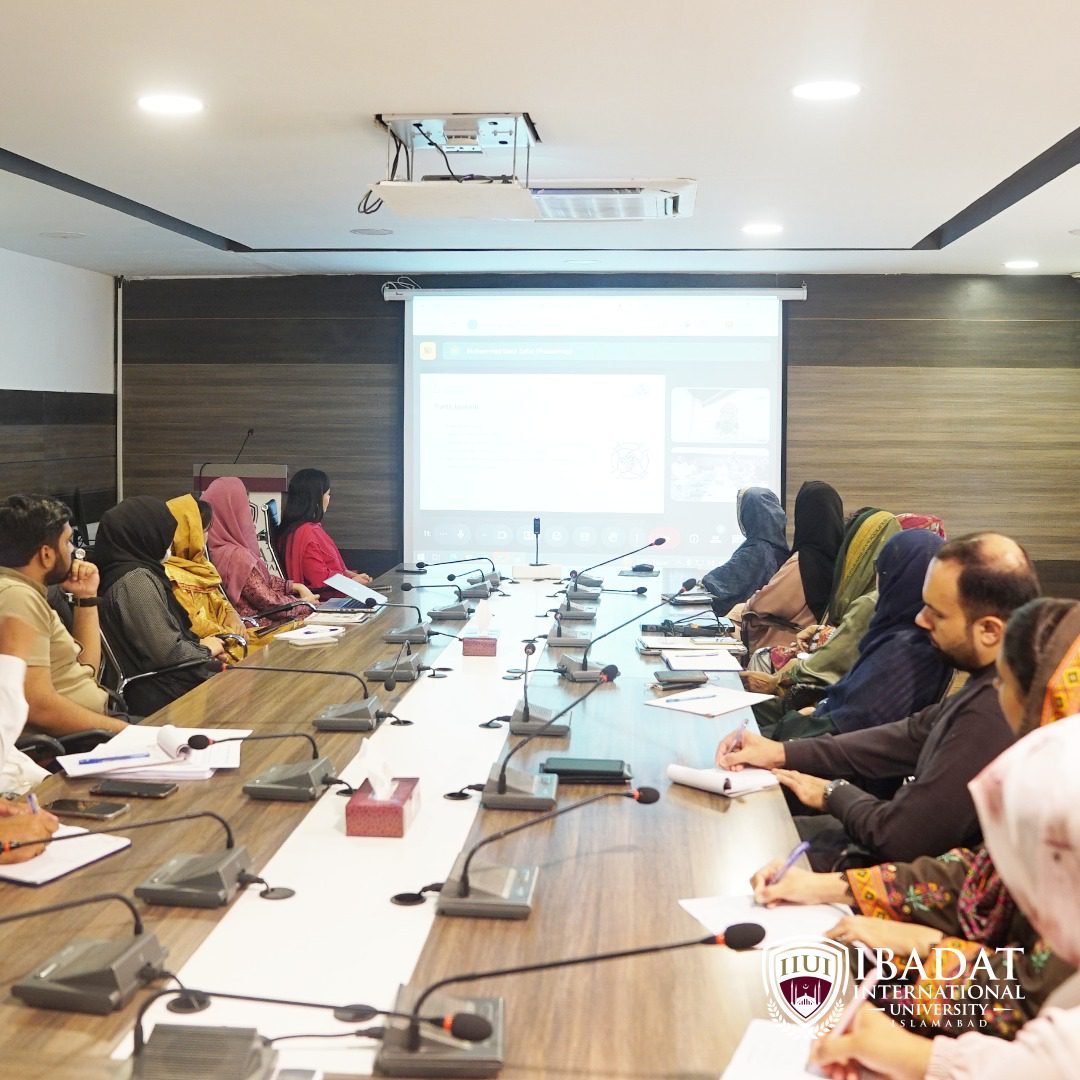 A training session on SDGs